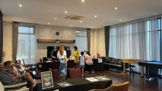 Resident-led activity for getogethers and social connection within a shared community space